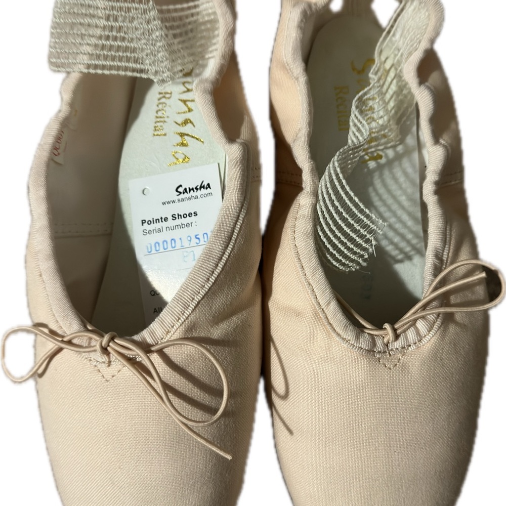 Sansha pointe Ballet/Dance shoes RECITAL 202